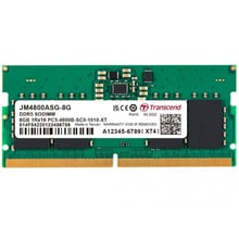 Transcend 8 GB SO-DIMM DDR5 4800 MHz JetRam (JM4800ASG-8G): Тип DDR5