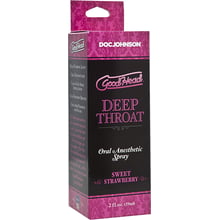 Спрей для минета Doc Johnson GoodHead Deep Throat Spray - Sweet Strawberry (59 мл): Тип спрей