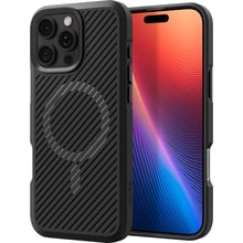 Чехол для iPhone Spigen Core Armor MagFit Matte Black (ACS08158) for iPhone 16 Pro: Цвет черный