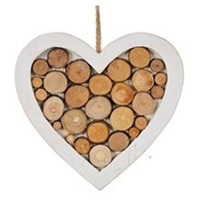 Декорация деревянная Jumi Сердце 18 см (5900410733923HEART)