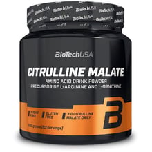 Амінокислота для спорту BioTech Citrulline Malate 300 g / 90 servings / Lime: Тип цитрулін