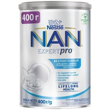 Дитяча суміш Nestle NAN Безлактозна з народження 400 г (1000204): Тип Суміші безлактозние