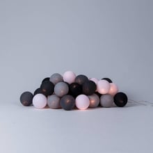 Гірлянда Cotton ball lights на 10 куль 2,7м, Antra: Тип Бавовняні кульки