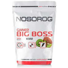 Гейнер Nosorog Nutrition Big Boss Gainer 1500 g /15 servings/ Kiwi: Стать Унисекс