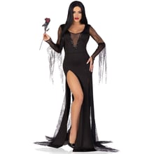 Эротический костюм Мортиши Аддамс Leg Avenue Sexy Spooky Morticia L: Для кого Для женщин