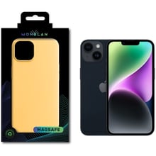 Аксесуар для iPhone Monblan Silicone Case MagSafe Sunglow для iPhone 14: Колір желтый