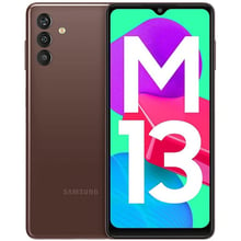 Смартфон Samsung Galaxy M13 4/64Gb Stardust Brown M135: Дисплей 6.6" TFT LCD (1080 x 2408) / 400 ppi / Corning Gorilla Glass 5