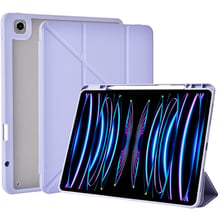 Аксесуар для iPad WIWU Defender Protective Case з Pencil holder Purple для iPad 10.2" 2019-2021/iPad Air 2019/Pro 10.5": Колір фиолетовый