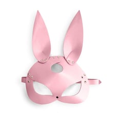 Кожаная маска Зайки Art of Sex - Bunny mask, розовый: Производитель Art of Sex