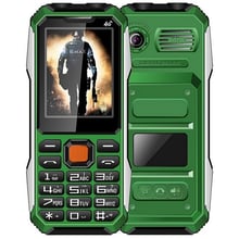 Мобильный телефон H-Mobile A6 Green: Дисплей 2.4" TFT (480х320)