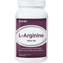 Амінокислота для спорту GNC L-Arginine 1000 mg 90 caps: Тип аргінін