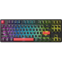 Клавіатура Keychron C3 Pro 87Key, K Pro Red, USB-A, QMK, Hot-swap, EN/UKR, RGB, Black (C3PH1_KEYCHRON): Підключення проводное