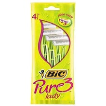 BIC Pure 3 Lady Станки для бритья 4 шт.: Вид Бритвенные станки