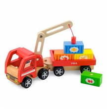 Деревянная игрушечная машинка Viga Toys Автокран (50690): Производитель Viga Toys