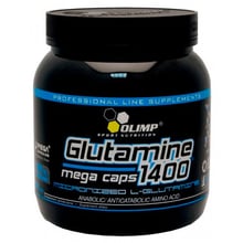 Амінокислота для спорту Olimp L-Glutamine 1400 Mega Caps 300 caps: Тип глютамин