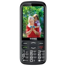 Мобільний телефон Sigma mobile Comfort 50 Optima Type-C Black (UA UCRF): Дисплей 3.5" TN (480х320)