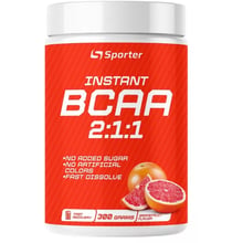 Амінокислота для спорту Sporter BCAA Instant 300 g / 30 servings / grapefruit: Тип BCAA