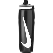 Фляга Пляшка Nike REFUEL BOTTLE 24 OZ Чорно-білий Уні 709 мл (N.100.7666.091.24): Виробник Nike