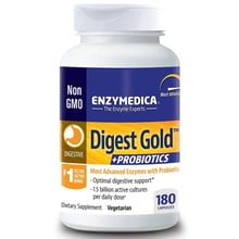 Enzymedica Digest Gold + Probiotics, 180 Capsules (ENZ-29091)