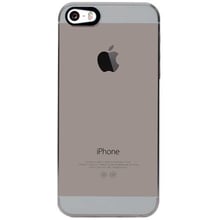 Аксесуар для iPhone iBacks Transparent Grey for iPhone SE/5S: Колір сірий