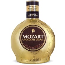 Лікер MOZART Chocolate Cream Gold 0.7л 17% (MAR9013100060981): Об'єм, л 0.7