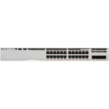 Мережевий комутатор Cisco C9200L-24T-4G-E: Порти только Gigabit Ethernet (10/100/1000)