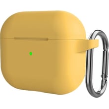 Чохол для навушників ArmorStandart Hang Case Yellow (ARM60325) для Apple AirPods 3: Тип Чехол