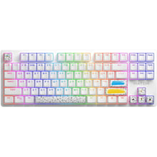 Клавиатура Hator Rockfall 2 Mecha TKL Authentic Edition Aurum Milky Way Silent USB White (HTK-531): Подключение проводное