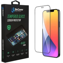 Аксесуар для iPhone BeCover Tempered Glass Black для iPhone 14 Plus | 13 Pro Max (706664): Колір чорний