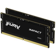 Kingston FURY 64 GB (2x32GB) SO-DIMM DDR5 5600 MHz Impact (KF556S40IBK2-64): Тип DDR5