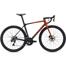 Велосипед Giant TCR Advanced Pro 0 Disc Di2 Amber Glow ML (2200308106): Матеріал рами Карбон