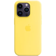 Чохол для iPhone TPU Silicone case з Magsafe Canary Yellow for iPhone 14 Pro: Колір желтый