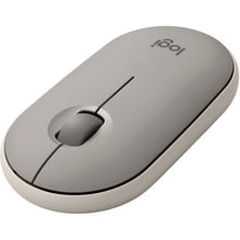 Мишка Logitech Pebble M350 Wireless Sand (910-006751): інтерфейс підключення Bluetooth, Wireless