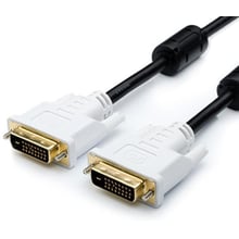 Кабель і перехідник Atcom DVI - DVI (M/M), 3 м, Black/White (9148): Тип адаптер