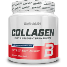 Аминокислота для спорта BioTechUSA Collagen 300 g /20 servings/ Black Raspberry: Тип Коллагены