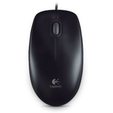 Мишка Logitech Optical Mouse for Business B100 Black (910-003357): інтерфейс підключення дротова USB