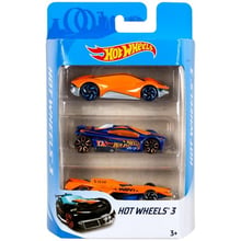 Набір із 3-х базових машинок Hot Wheels (в асортименті): Виробник Hot Wheels