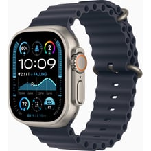 Apple Watch Ultra 2 GPS + Cellular 49mm Natural Titanium Case with Navy Ocean Band (MX4D3) UA: Розмір 49mm