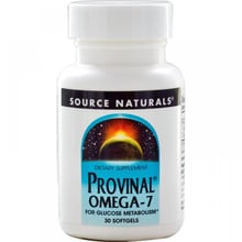 Source Naturals Provinal Omega-7 30 caps Омега-7: Тип Омега 7