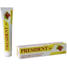 President Junior Toothpaste Wild Strawberry Зубна паста 6+ 50 ml: Призначення Очищение