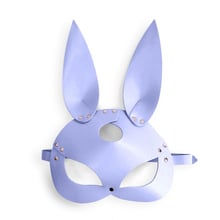 Кожаная маска Зайки Art of Sex - Bunny mask, лавандовый: Производитель Art of Sex