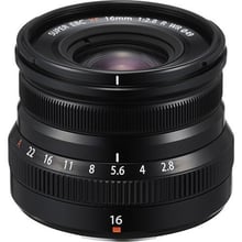 Об'єктив для фотоапарата Fujifilm XF 16mm F2.8 R WR Black: Тип об'єктива ширококутний