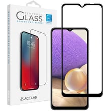 Аксессуар для смартфона ACCLAB Tempered Glass Full Glue Black for Samsung A325 Galaxy A32/A225 Galaxy A22/M325 Galaxy M32
