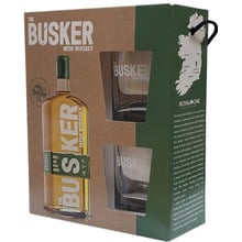 Віскі The Busker Triple Cask + 2 келихи 0.7л 40% (WNF4820196540182): Об'єм, л 0.7