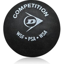 М'яч для сквошу Dunlop Competition 1 жовта точка (Competition): undefined undefined