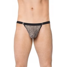 Чоловічі стрінги SoftLine - Mens Thong 4528, One Size (grey panther): Для кого Для мужчин