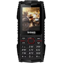 Мобильный телефон Sigma mobile X-treme AZ68 Black-Red (UA UCRF): Дисплей 2.4 TFT ( 240х320 )