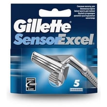 Gillette Sensor Excel Змінні касети для гоління для чоловіків 5 шт. (P0000002367)