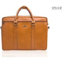 Сумка для ноутбуков Solier 17" KILBRIDGE Leather Case Camel (SL03Camel): Тип сумки сумка