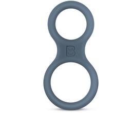 Ерекційне кільце Boners Classic Cock & Ball Ring - Grey: Виробник Boners